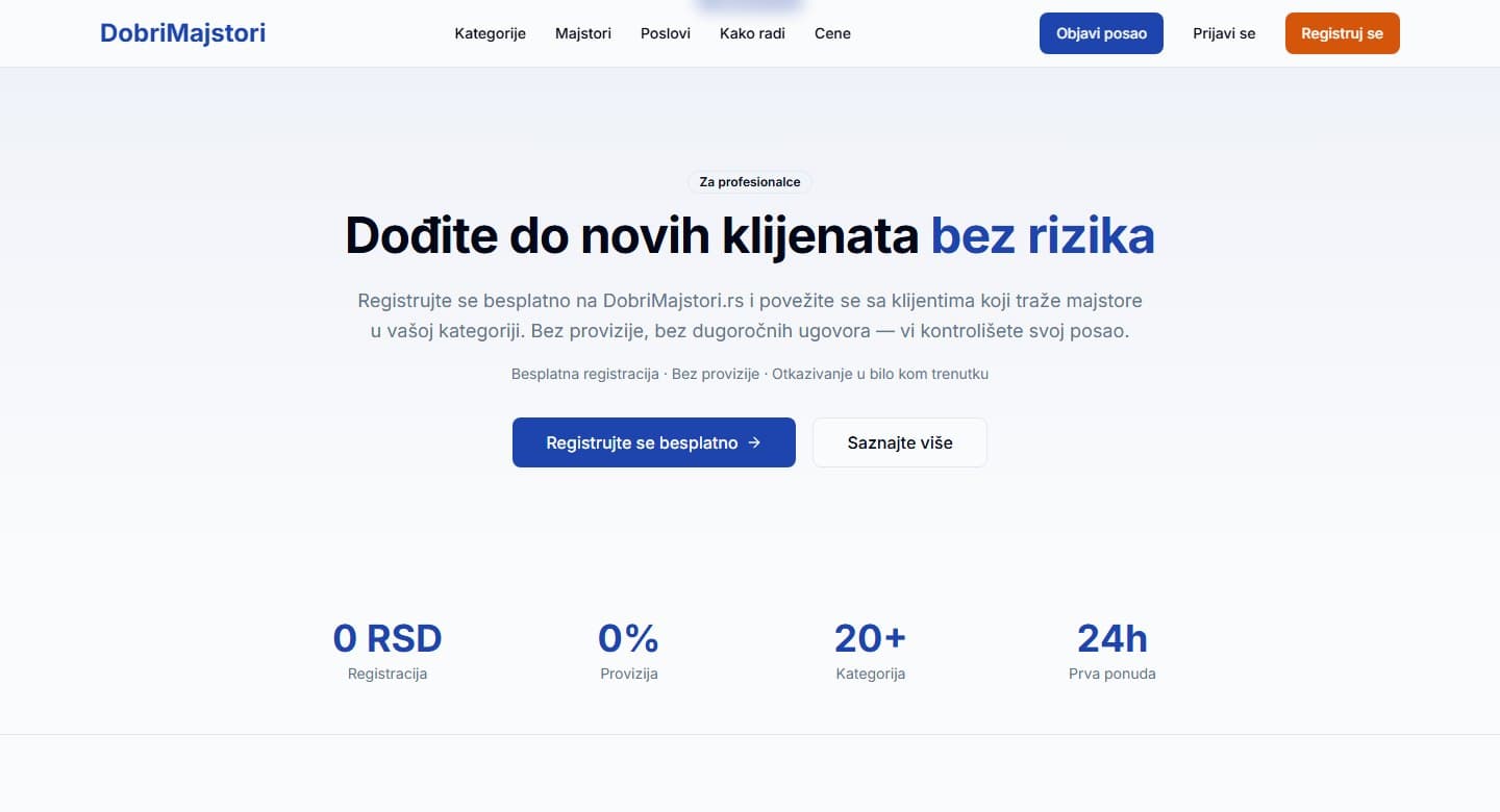 DobriMajstori — Za majstore
